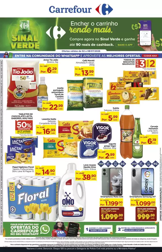 Catálogo Carrefour | Melhores ofertas para todos os caçadores de pechinchas | 2026-07-02T00:00:00.000Z - 2026-07-08T00:00:00.000Z