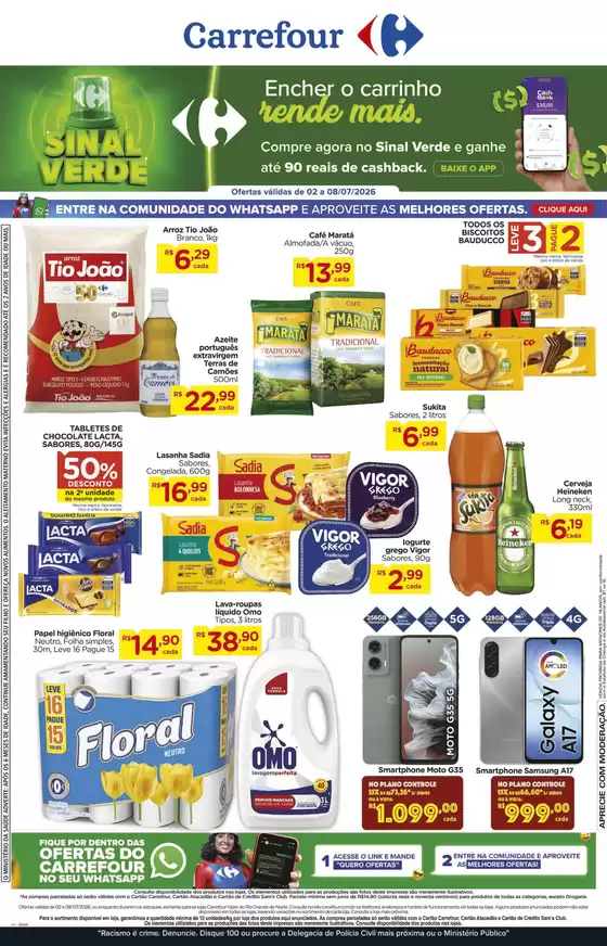 Catálogo Carrefour | Descontos e promoções | 2026-07-02T00:00:00.000Z - 2026-07-08T00:00:00.000Z