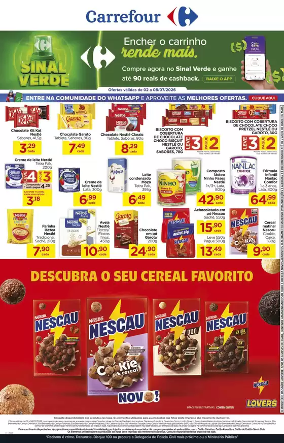 Catálogo Carrefour | Novas ofertas para descobrir | 2026-07-02T00:00:00.000Z - 2026-07-08T00:00:00.000Z