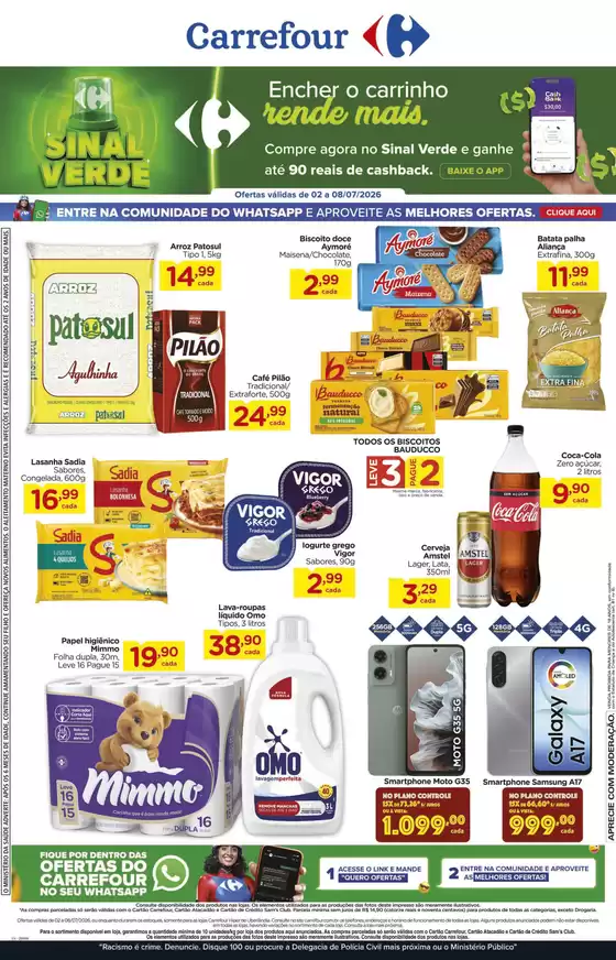 Catálogo Carrefour | Nossas melhores pechinchas | 2026-07-02T00:00:00.000Z - 2026-07-08T00:00:00.000Z