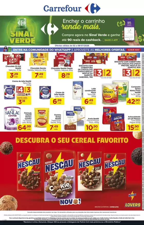 Catálogo Carrefour | Promoções especiais em andamento | 2026-07-02T00:00:00.000Z - 2026-07-08T00:00:00.000Z