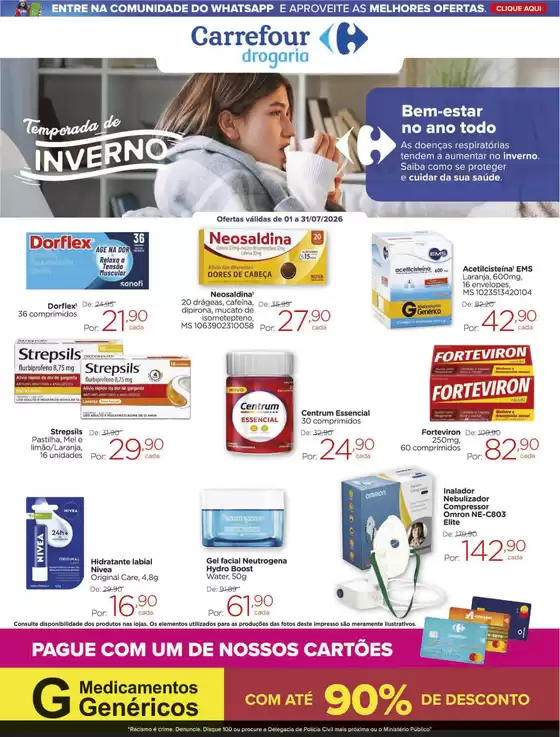 Catálogo Carrefour | DROGARIA | 2026-07-01T00:00:00.000Z - 2026-07-31T00:00:00.000Z