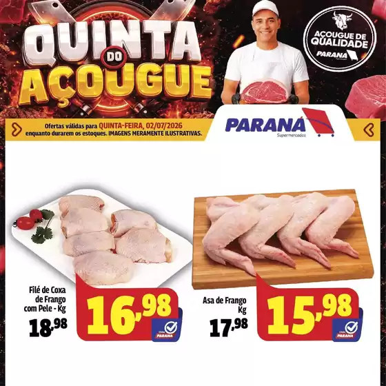 Catálogo Paraná Supermercados | Encarte Paraná Supermercados | 2026-07-02T00:00:00.000Z - 2026-07-02T00:00:00.000Z