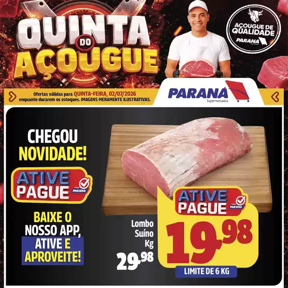 Catálogo Paraná Supermercados | Nossas melhores pechinchas | 2026-07-02T00:00:00.000Z - 2026-07-02T00:00:00.000Z