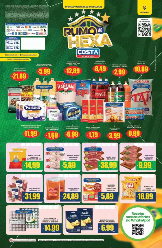 Catálogo Costa Atacadão | Descontos e promoções | 2026-07-02T00:00:00.000Z - 2026-07-05T00:00:00.000Z