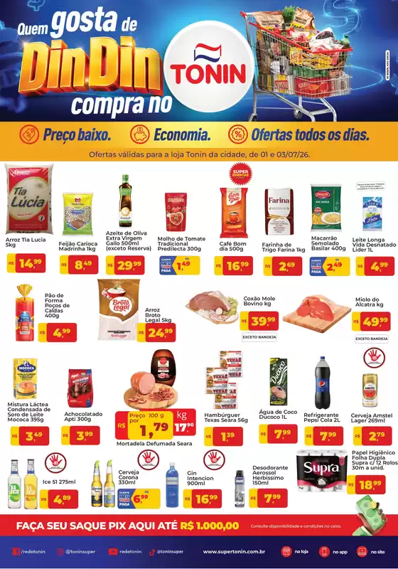Catálogo Tonin Superatacado | BEBEDOURO SC383O JOAQUIM | 2026-07-01T00:00:00.000Z - 2026-07-05T00:00:00.000Z