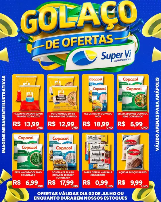 Catálogo Supervi Supermercados | Encarte Supervi Supermercados | 2026-07-02T00:00:00.000Z - 2026-07-02T00:00:00.000Z