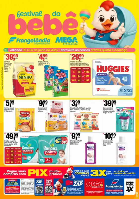 Catálogo Super Frangolândia | Ótima oferta para caçadores de pechinchas | 2026-07-02T00:00:00.000Z - 2026-07-05T00:00:00.000Z
