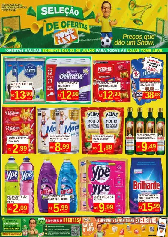 Catálogo Tome Leve | Descubra ofertas atraentes | 2026-07-02T00:00:00.000Z - 2026-07-02T00:00:00.000Z