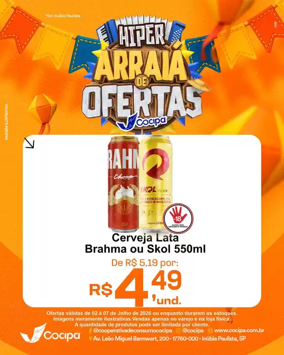 Catálogo Cocipa | Melhores ofertas e descontos | 2026-07-02T00:00:00.000Z - 2026-07-07T00:00:00.000Z