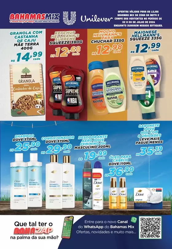 Catálogo Bahamas Mix | ENCARTE UNILEVER MIX ZM 02 A 08 07 2026 | 2026-07-02T00:00:00.000Z - 2026-07-08T00:00:00.000Z