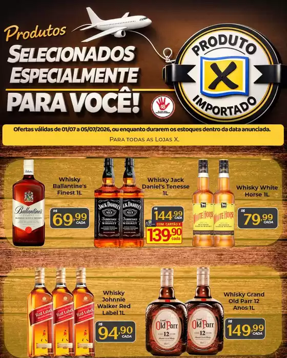 Catálogo X Supermercados | Encarte X Supermercados | 2026-07-01T00:00:00.000Z - 2026-07-05T00:00:00.000Z