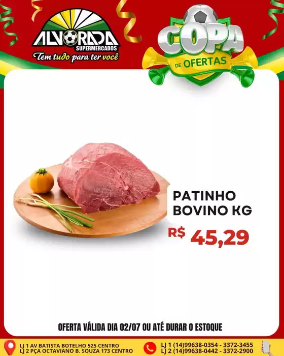 Catálogo Alvorada Supermercados | Encarte Alvorada Supermercados | 2026-07-02T00:00:00.000Z - 2026-07-02T00:00:00.000Z