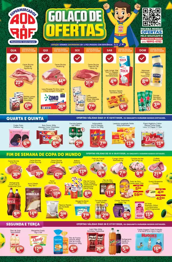 Catálogo Supermercados Rod e Raf | OFERTA | 2026-07-01T00:00:00.000Z - 2026-07-07T00:00:00.000Z