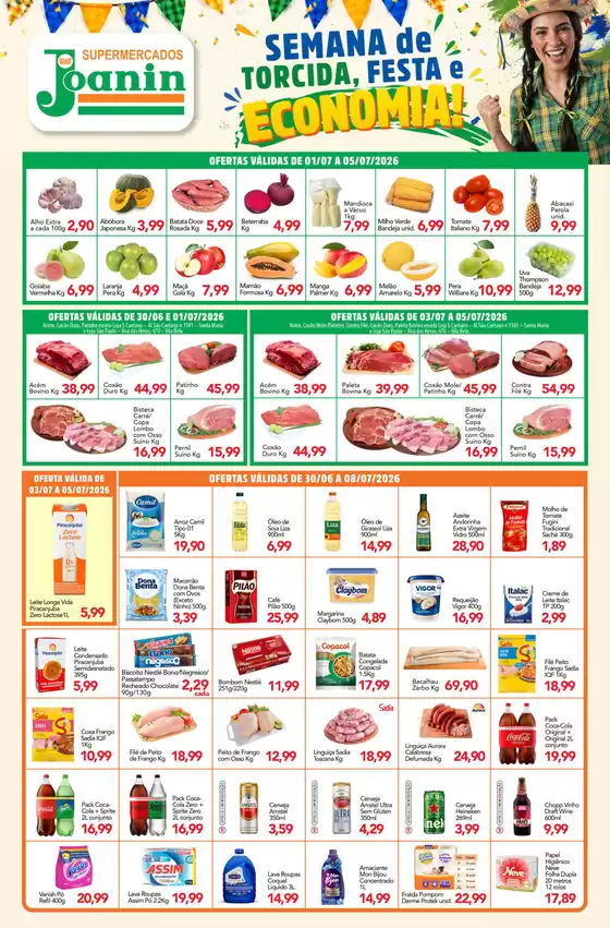 Catálogo Supermercados Joanin | Encarte Supermercados Joanin | 2026-06-30T00:00:00.000Z - 2026-08-07T00:00:00.000Z