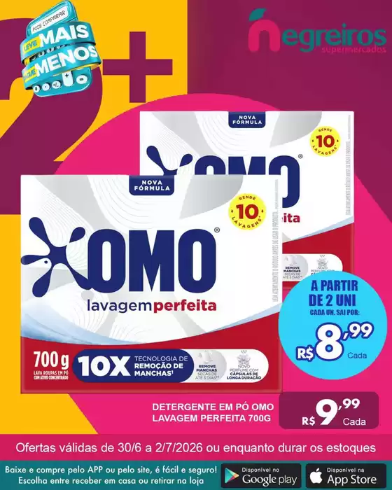 Catálogo Negreiros Supermercados | Economize agora com nossas ofertas | 2026-06-30T00:00:00.000Z - 2026-07-02T00:00:00.000Z