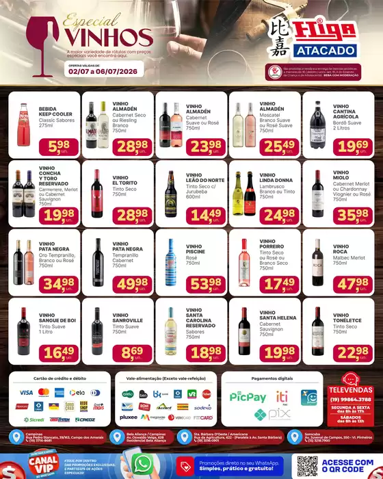 Catálogo Higa Atacado | Higa atacado folheto vinhos 20260702 20260706 URDdAtkzy092 | 2026-07-02T00:00:00.000Z - 2026-07-06T00:00:00.000Z