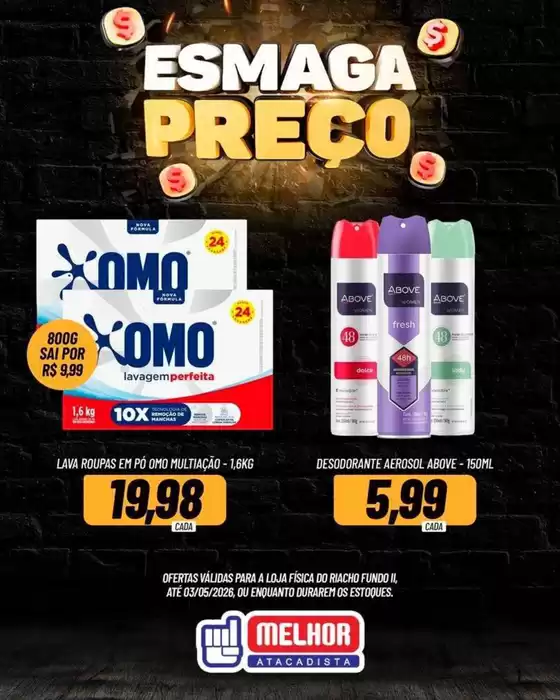 Catálogo Melhor Atacadista | Nossas melhores ofertas para você | 2026-07-02T00:00:00.000Z - 2026-07-03T00:00:00.000Z