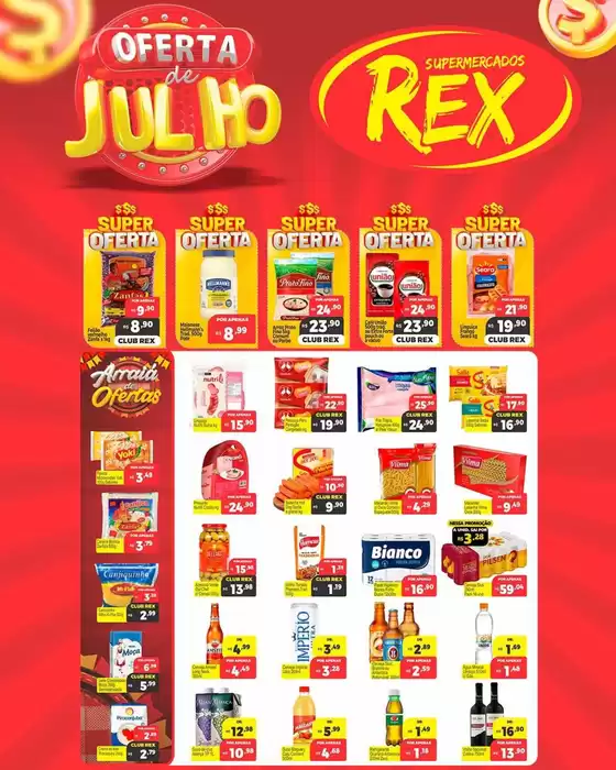 Catálogo Supermercados Rex | Ampla seleção de ofertas | 2026-07-01T00:00:00.000Z - 2026-07-31T00:00:00.000Z