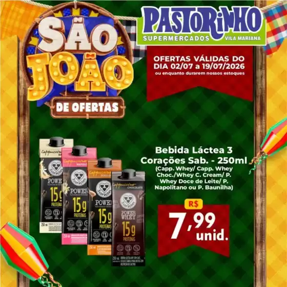 Catálogo Supermercado Pastorinho | Descontos e promoções | 2026-07-02T00:00:00.000Z - 2026-07-19T00:00:00.000Z