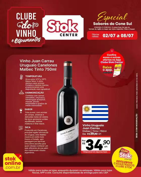 Catálogo Stok Center | Pechinchas e ofertas atuais | 2026-07-02T00:00:00.000Z - 2026-07-08T00:00:00.000Z