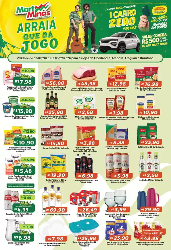 Catálogo Mart Minas | 284 Uberlandia Arapora Araguari Ituiutaba 14 | 2026-07-02T00:00:00.000Z - 2026-07-08T00:00:00.000Z