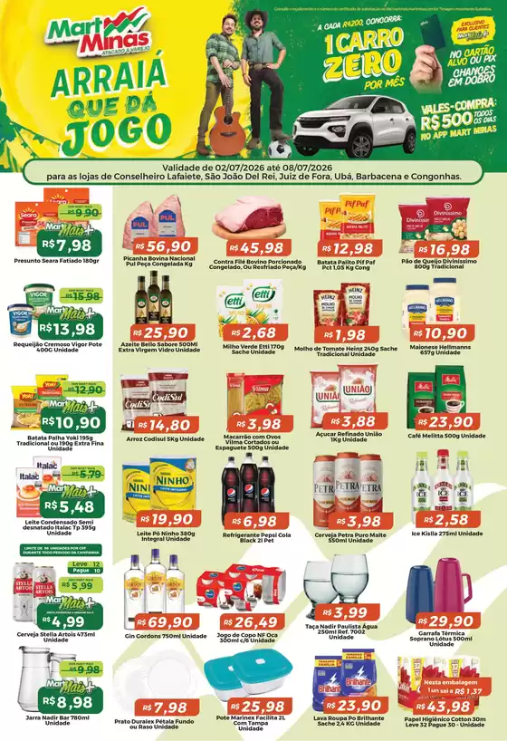 Catálogo Mart Minas | Descontos e promoções | 2026-07-02T00:00:00.000Z - 2026-07-08T00:00:00.000Z