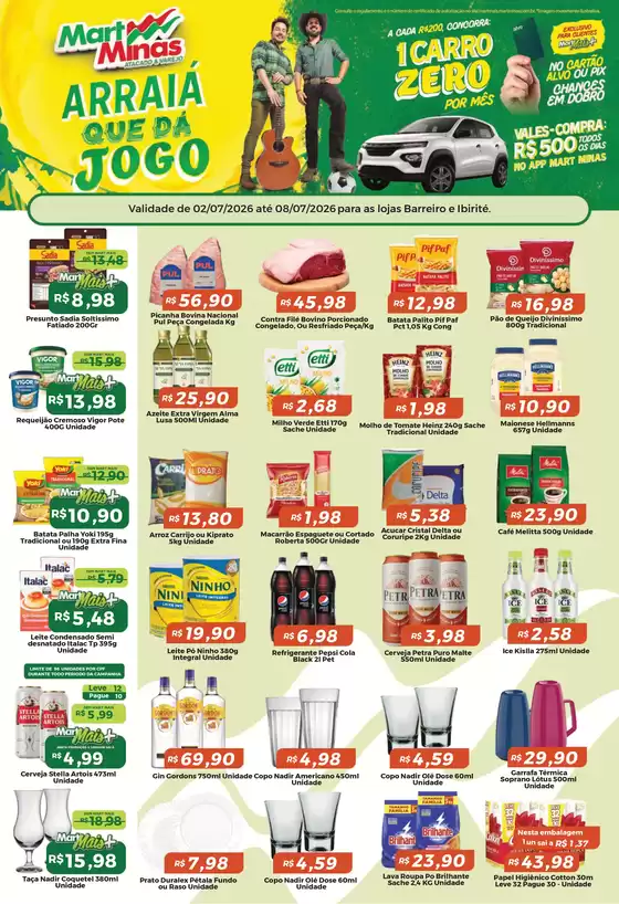 Catálogo Mart Minas | 280 Barreiro Ibirite 7 | 2026-07-02T00:00:00.000Z - 2026-07-08T00:00:00.000Z