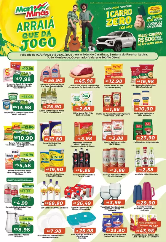 Catálogo Mart Minas | Ofertas exclusivas | 2026-07-02T00:00:00.000Z - 2026-07-08T00:00:00.000Z