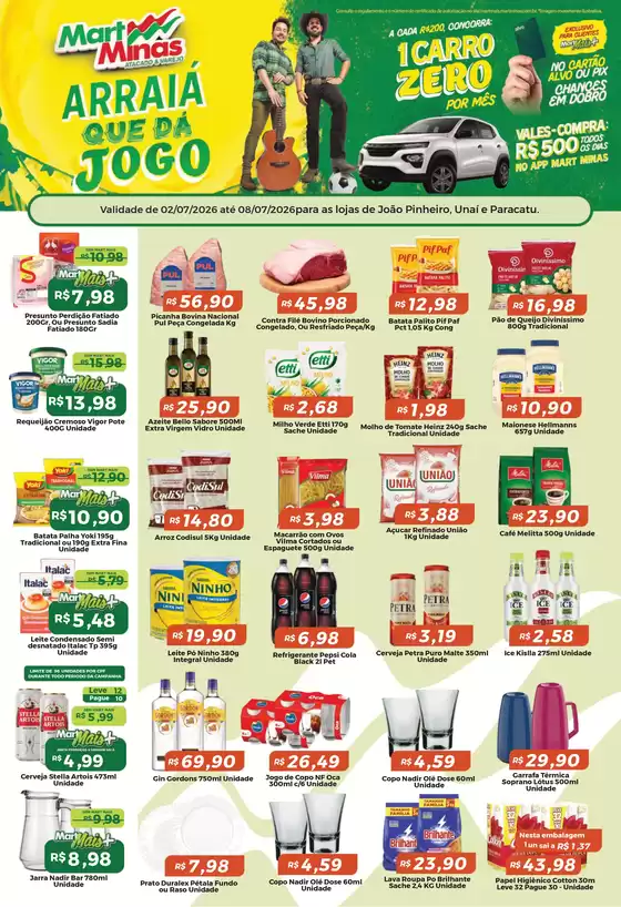 Catálogo Mart Minas | 251 Joao Pinheiro Unai Paracatu 13 | 2026-07-02T00:00:00.000Z - 2026-07-08T00:00:00.000Z