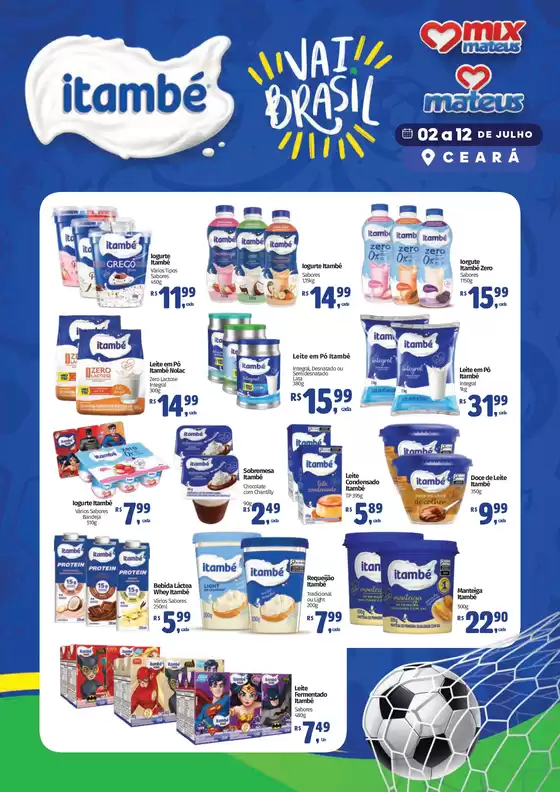 Catálogo Supermercados Mateus | Exclusivo Itambé | 2026-07-02T00:00:00.000Z - 2026-07-12T00:00:00.000Z