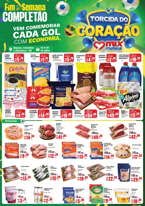 Catálogo Supermercados Mateus | Fds Copa | 2026-07-02T00:00:00.000Z - 2026-07-05T00:00:00.000Z