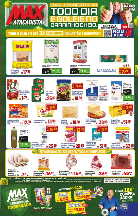 Catálogo Max Atacadista | Melhores ofertas para compradores econômicos | 2026-07-02T00:00:00.000Z - 2026-07-12T00:00:00.000Z