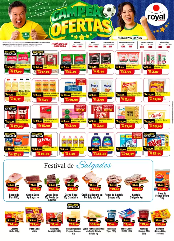 Catálogo Royal Supermercados | Pechinchas e ofertas atuais | 2026-06-29T00:00:00.000Z - 2026-07-02T00:00:00.000Z