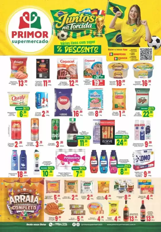 Catálogo Primor Supermercado | Jamtos na Torcida | 2026-07-03T00:00:00.000Z - 2026-07-08T00:00:00.000Z