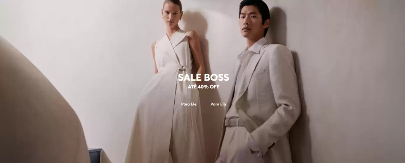 Catálogo Hugo Boss | Até 40% off | 2026-07-03T00:00:00.000Z - 2026-08-03T00:00:00.000Z