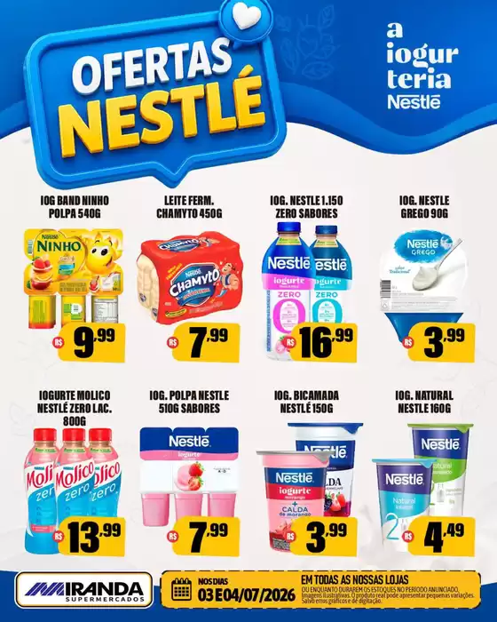 Catálogo Miranda Supermercados | OFERTAS NESTLE | 2026-07-03T00:00:00.000Z - 2026-07-04T00:00:00.000Z