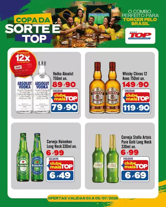Catálogo Rede Top | Ofertas exclusivas para nossos clientes | 2026-07-03T00:00:00.000Z - 2026-07-05T00:00:00.000Z