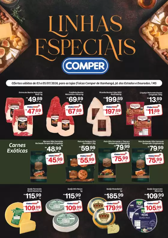 Catálogo Comper | Linhas Especiais | 2026-07-03T00:00:00.000Z - 2026-07-05T00:00:00.000Z