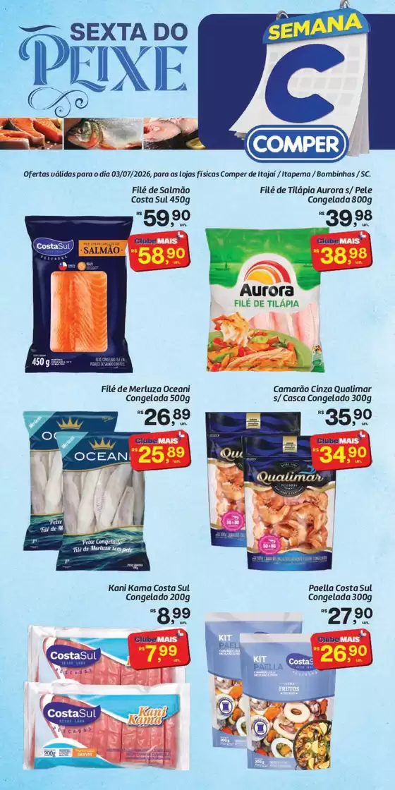 Catálogo Comper | Ótima oferta para todos os clientes | 2026-07-03T00:00:00.000Z - 2026-07-03T00:00:00.000Z