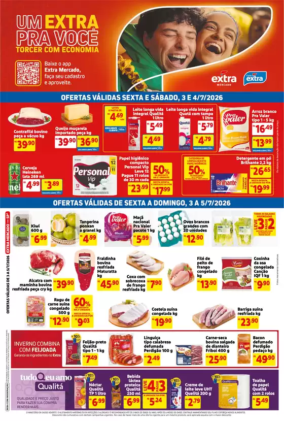 Catálogo Extra | Folheto Extra | 2026-07-03T00:00:00.000Z - 2026-07-05T00:00:00.000Z