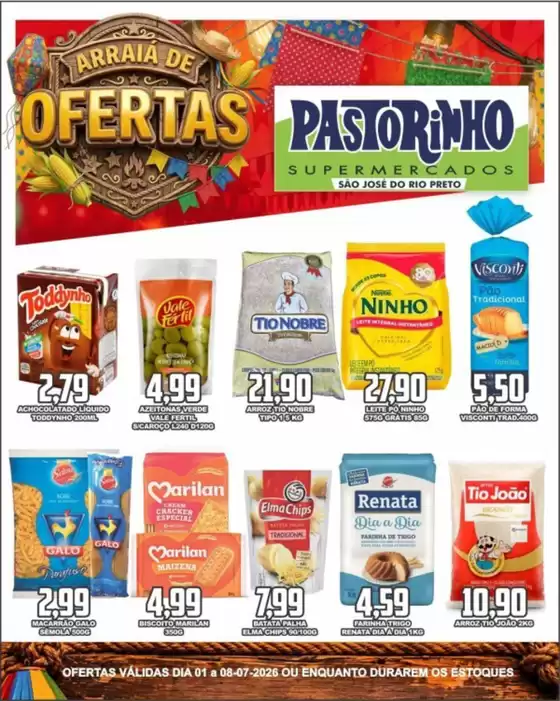 Catálogo Supermercado Pastorinho | Ofertas e promoções atuais | 2026-07-01T00:00:00.000Z - 2026-07-08T00:00:00.000Z