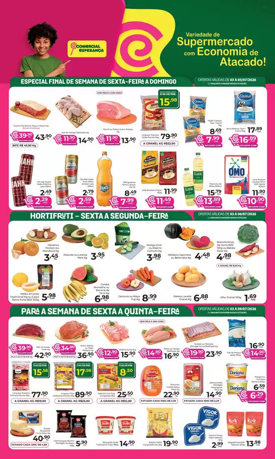 Catálogo Comercial Esperança | Ofertas exclusivas para nossos clientes | 2026-07-03T00:00:00.000Z - 2026-07-09T00:00:00.000Z