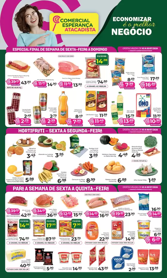 Catálogo Comercial Esperança | Melhores ofertas para todos os clientes | 2026-07-03T00:00:00.000Z - 2026-07-09T00:00:00.000Z