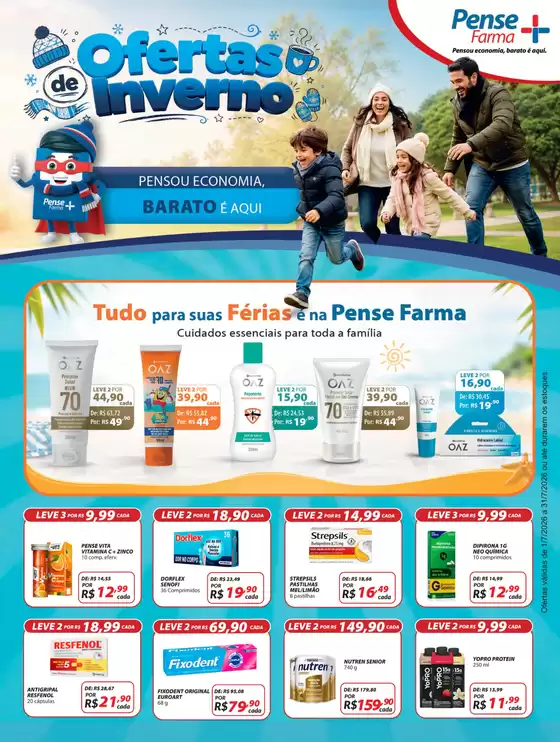 Catálogo Pense Farma | Encarte Pense Farma | 2026-07-01T00:00:00.000Z - 2026-07-31T00:00:00.000Z