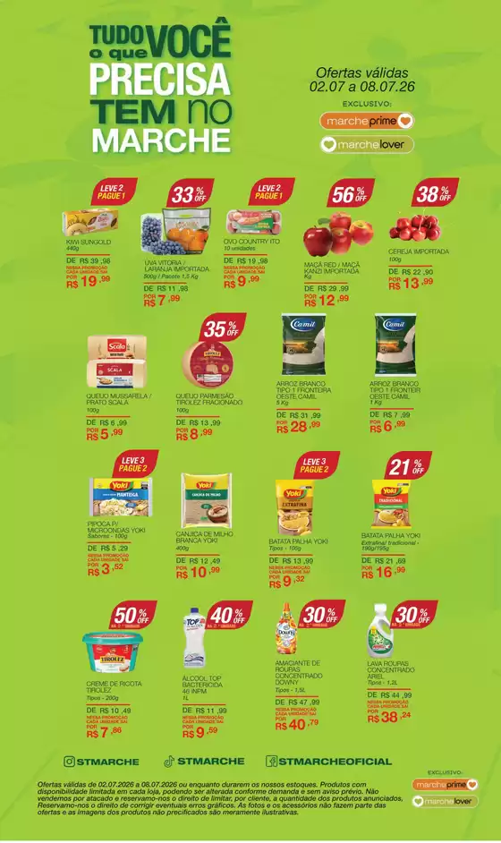 Catálogo St Marche | Novas ofertas para descobrir | 2026-07-02T00:00:00.000Z - 2026-07-08T00:00:00.000Z