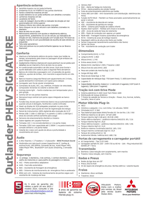 Catálogo Mitsubishi | FT Outlander Signature 22 06 661b5f88cd | 2026-07-03T00:00:00.000Z - 2026-12-31T00:00:00.000Z