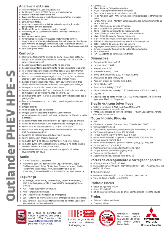 Catálogo Mitsubishi | FT Outlander HPES 22 06 e1cda3af72 | 2026-07-03T00:00:00.000Z - 2026-12-31T00:00:00.000Z
