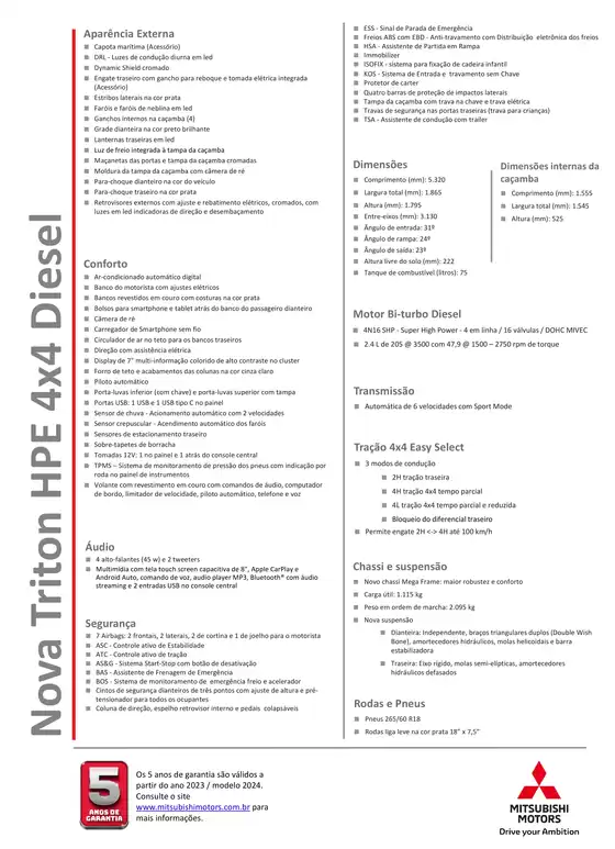 Catálogo Mitsubishi | FT Nova Triton HPE 22 06 cdc215bbb9 | 2026-07-03T00:00:00.000Z - 2026-12-31T00:00:00.000Z
