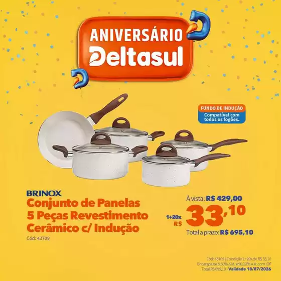 Catálogo Deltasul | Melhores ofertas e descontos | 2026-07-03T00:00:00.000Z - 2026-07-18T00:00:00.000Z